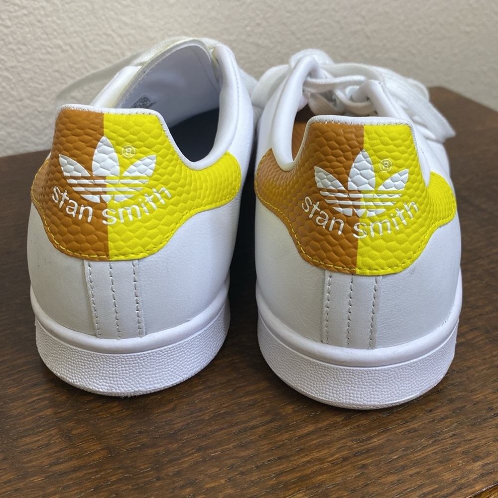 adidas Stan Smith Snakeskin Legacy Gold Men's 9.5 - Picture 2 of 15